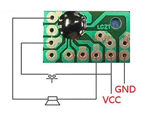 Sound Module Trigger Dog Animals Barking Music Chips 3V Voice