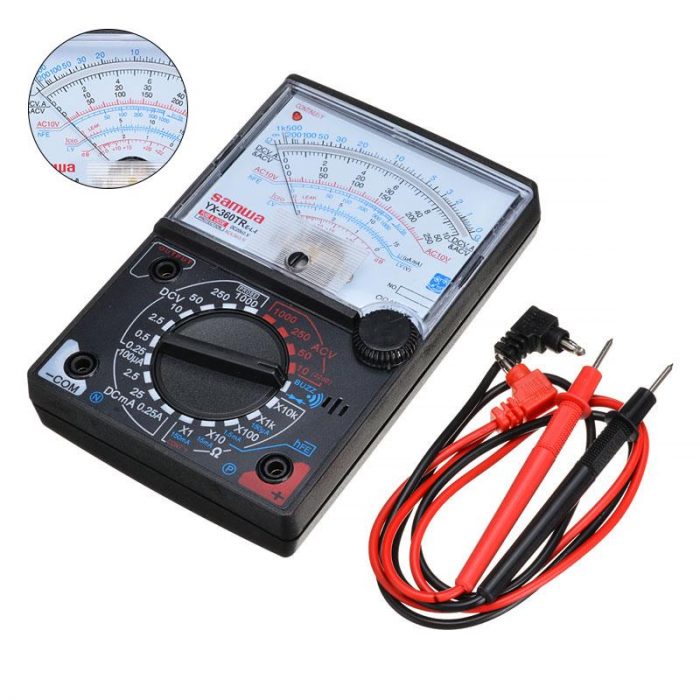 YX-360TR Analog Multimeter DC-20kohm.V/AC-5kohm/V for AC/DC Voltage & Current Analog Multimeter - Image 2