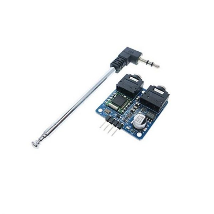 TEA5767 Stereo FM Radio Module with Detachable Antenna - Image 4