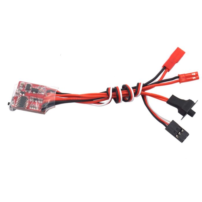 30A Brushed ESC Motor Electric Speed Controller 4 ~ 8v with Brake for 1/16 1/18 1/24 RC Car - Image 2