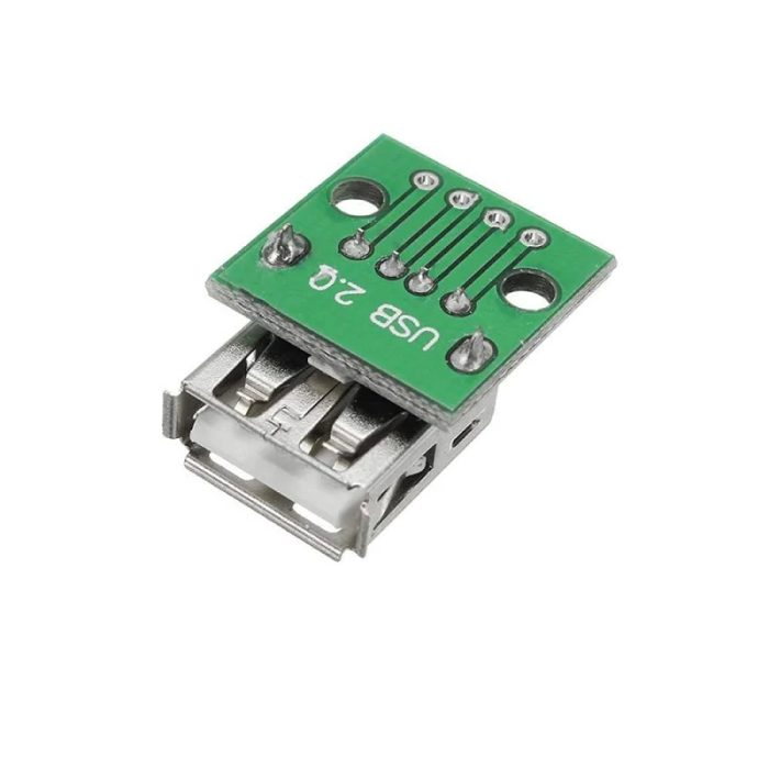 USB Female To 2.54mm Breakout Board