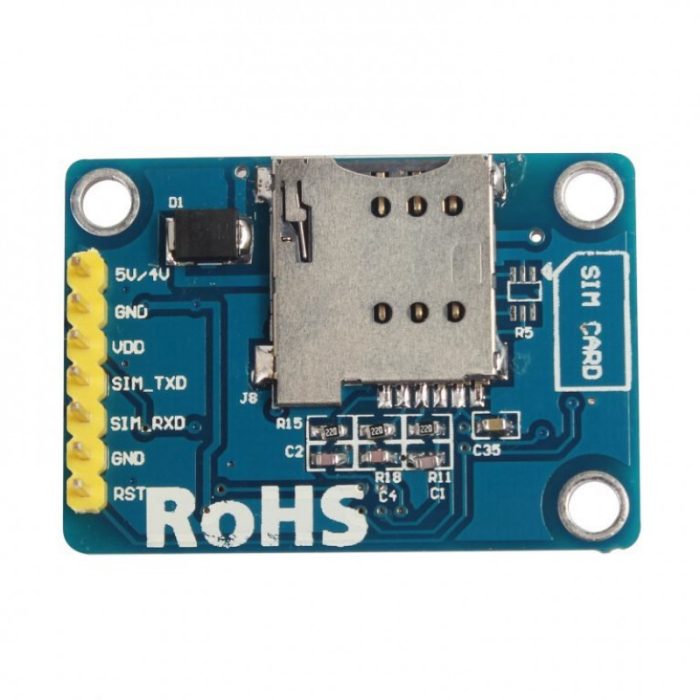 SIM800L V2.0 5V Wireless GSM GPRS MODULE Quad-Band with Antenna - Image 4
