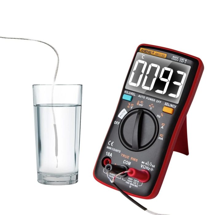 ANENG AN113D Intelligent Auto Measure True – RMS Digital Multimeter - Image 2