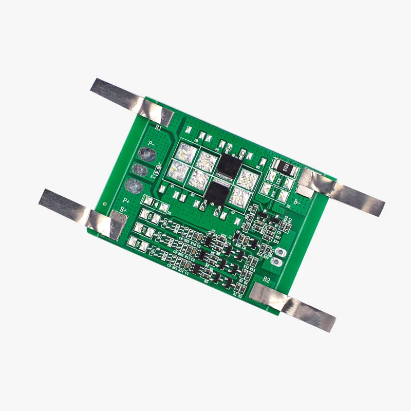 3S 6A Battery Protection BMS Module with Nickel Strip for 3.7V NMC cells