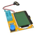 9V Battery Operated LCR-T4 12864 LCD Graphical Transistor Tester Resistance Capacitance ESR SCR Meter - Image 3