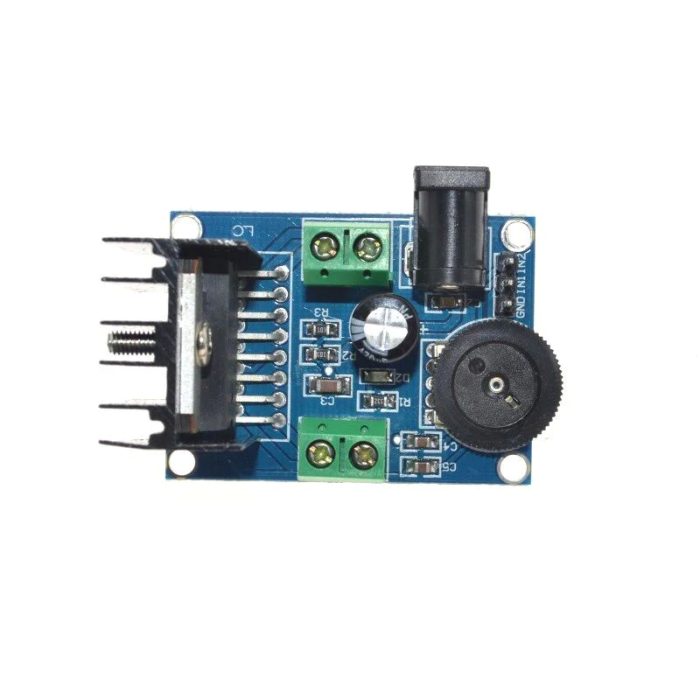 The onboard TDA7266 audio power amplifier chip, double track 7W + 7W, suitable for 4-8? 5-15W speakers.