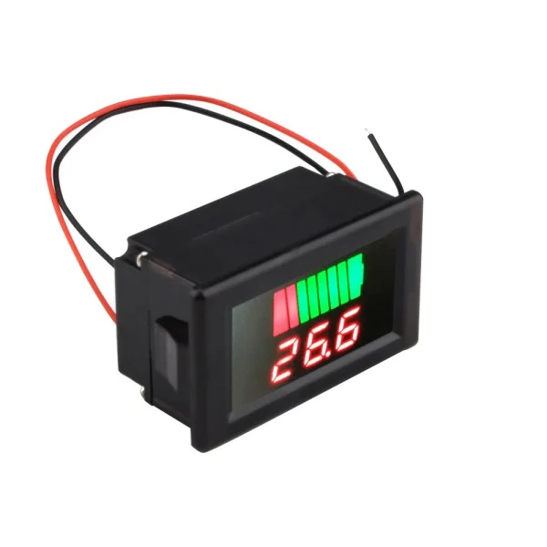 Lead-Acid Digital Battery Capacity Indicator Charge Teste