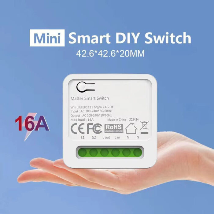 Smart Wireless WIFI 16A Switch Work with Alexa , Smart life app, Google home and IFTTT - Image 6
