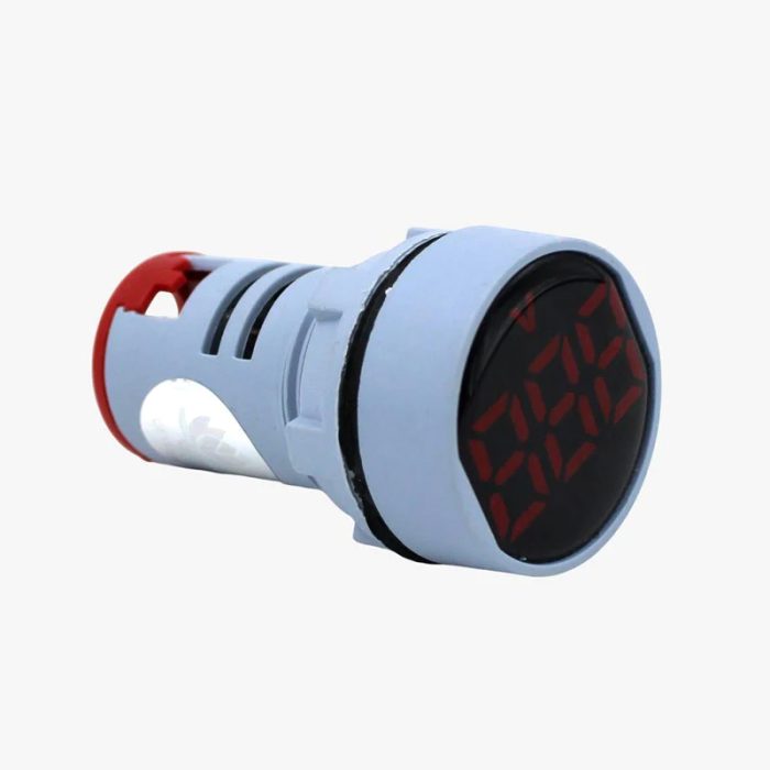 Red AC20-500V 22mm AD16-22DSV digital voltmeter Indicator with Big Digital Tube - Image 2