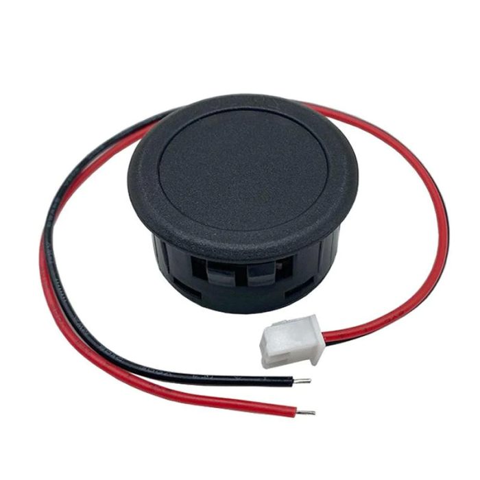 Circular Two-Wire Voltmeter DC 5-100V Round LED Display - Image 3