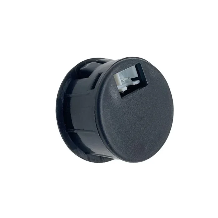 Circular-Two-Wire-Voltmeter-DC-5-100V-Round-LED-Display-RED