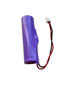 18650 3.7V 1200mAh Lithium-Ion Battery with BMS and Connector - Image 2