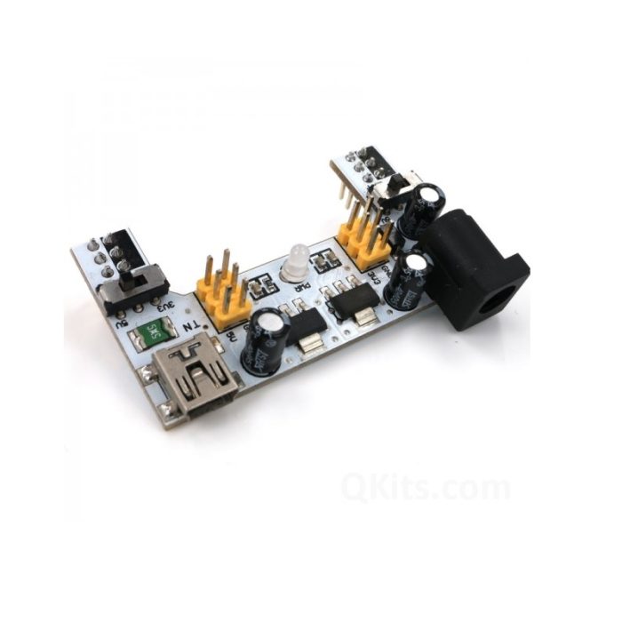 XD-42 5V/3.3V Dual Channel Solderless Breadboard Power Supply Module - Image 2