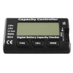 Digital Battery Capacity Checker for LiPo LiFe Li-ion Nicd NiMH