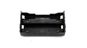 18650 3.7V 2 Battery holder Parallel or Series connector plastic case through hole PCB mount - Image 2