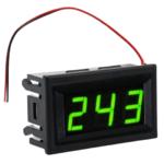 0.56-inch green Two-Wire DC Voltmeter