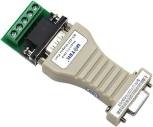 UOTEK Mini RS232 to RS422 Converter Conversion Adapter DB9 Male Female Connector RS-232 to RS-422 Converter - Image 2