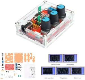 XR2206 High Precision Function Signal Generator DIY Kit Sine Triangle Square Output 1Hz-1MHz Adjustable Frequency Amplitude - Image 2