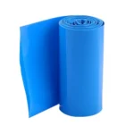 1 Meter PVC Heat Shrink Sleeve 110mm Sky Blue