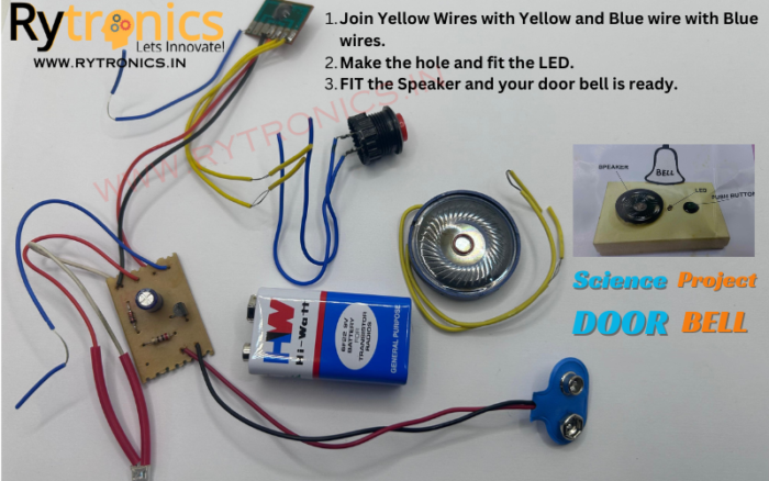 Complete Kit: Includes all necessary components – wires, battery, buzzer, switches, and more – for easy assembly.