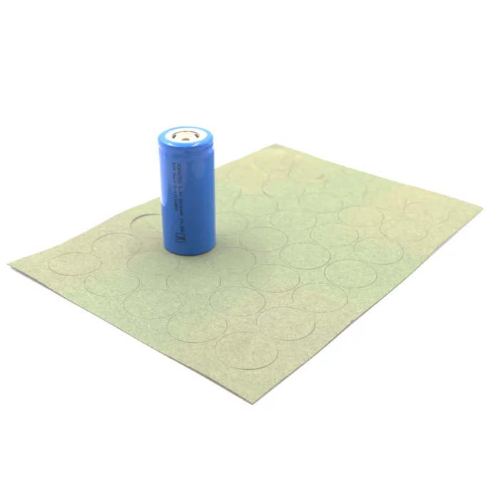 Pack of 10 Insulating Barley paper Round 32700 Battery - Image 3