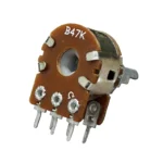 47K Ohm Linear Potentiometer 6-Pin Dual Volume Control.
