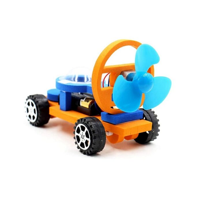 DIY Educational Early Learning Wind Colorful Car Toy