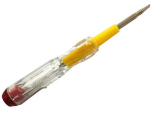 t has two tips Tips can be used as a screw driver It has three main features Can be used both as a tester and as a screw driver It is used to test the voltage and the current