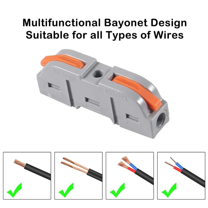 Rytronics-2-terminal-lever-wire-connector-user-mannual