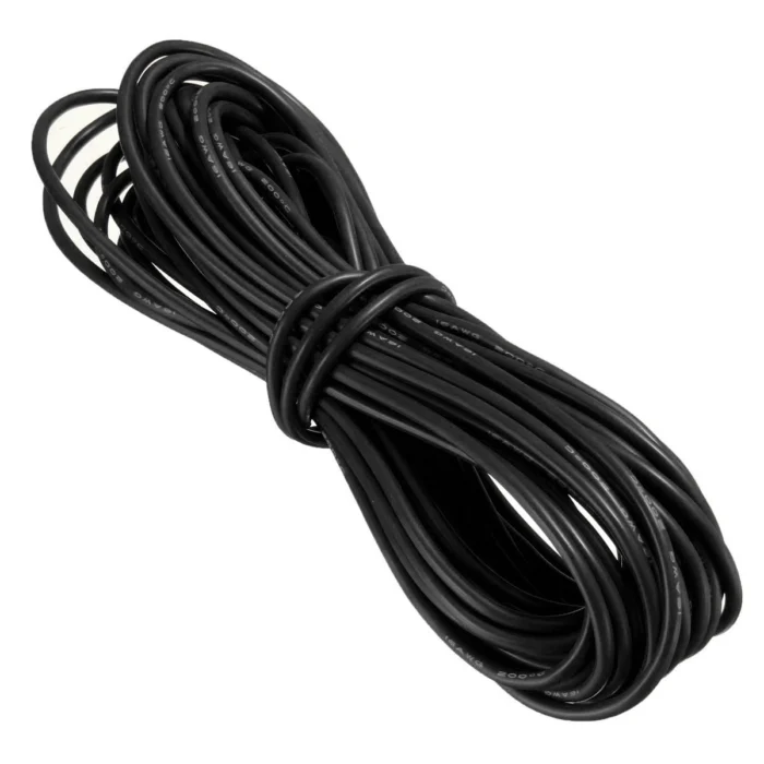 16AWG Silicone Wire Black color DALY (1m) - Image 3