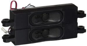 ✅ Perfect Compatibility: Tailored for Haier LED TV models. SIZE: full height : 160mm , width : 30mm  🎵 Superior Sound Quality: Delivers clear, powerful audio for an enhanced viewing experience. 🛠️ Easy Installation: Quick and hassle-free setup — no special tools required. 🎧 2-Piece Set: Includes both left and right speakers for balanced sound output. 📺 Compact Design: Seamlessly fits inside your Haier TV’s original speaker slots.