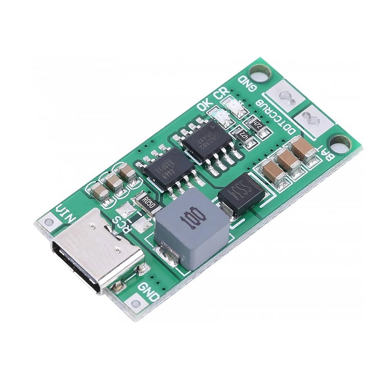 2S-8.4V-2A-18650-Lithium-Battery-Charger-Module-Type-C-4 S 8.4V 2A 18650 Lithium Battery Charger Module Type C