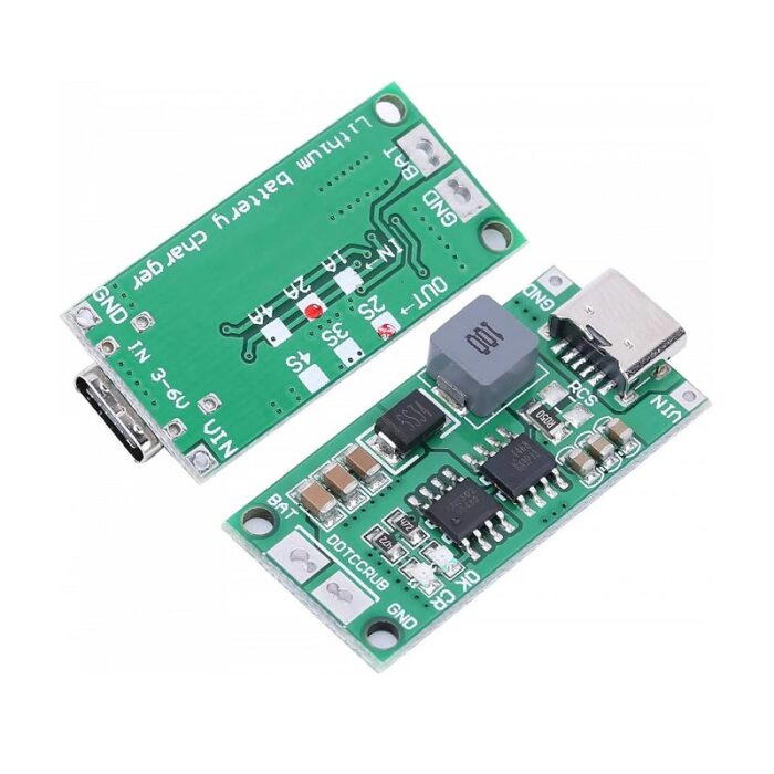 2S 8.4V 2A 18650 Lithium Battery Charger Module Type C - Image 2