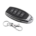 Rf 433 mhz 4 Button Black Remote With EV1527 Learning Code