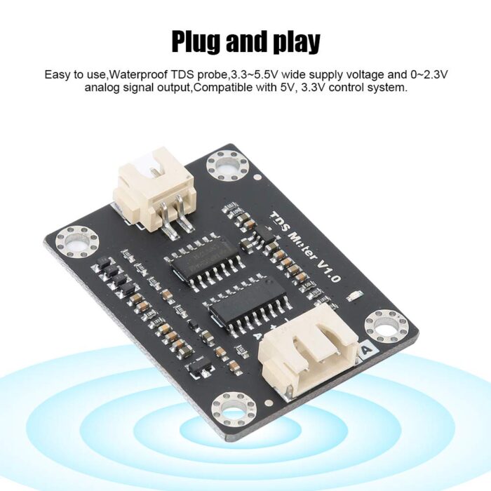 Analog TDS Sensor Water Conductivity Sensor Module Board Kit - Image 2