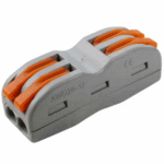 PCT-222 Quick Connector Terminal 2 In-2 Out, Lever Wire Connector - Image 2