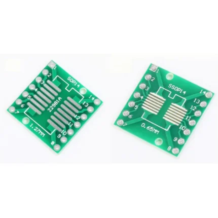 SSOP14 0.65 and 1.27mm pitch adapter board