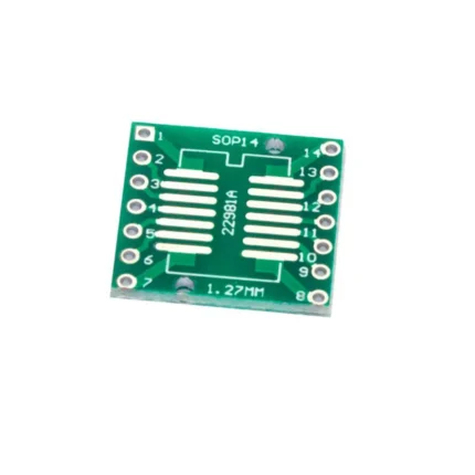 SSOP14 0.65 and 1.27mm pitch adapter board