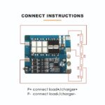 BMS LFP 4S 15A Blue Square (SLCT)