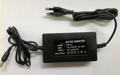 12V 3A Power Adapter, 36W DC Power Supply, AC to DC Adapter 12V 3A, 5.5mm 2.1mm Power Adapter, CCTV Power Adapter 12V, LED Strip